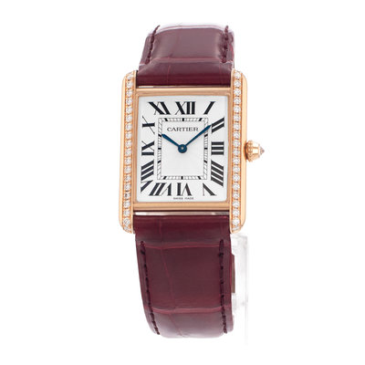 Cartier Tank Louis WJTA0014 3983 Silver Dial 33mm