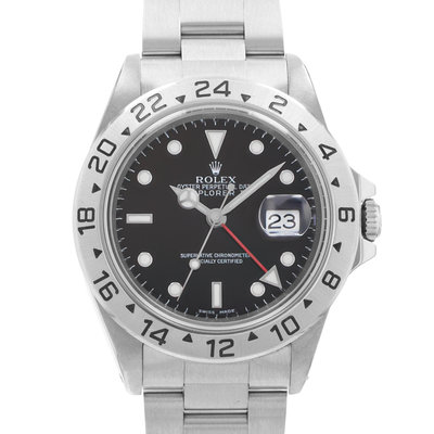 Rolex Explorer II 16570 Black Dial 40