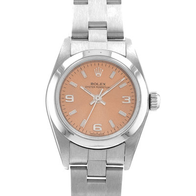 Rolex Oyster Perpetual 24 76080 Pink Dial 24