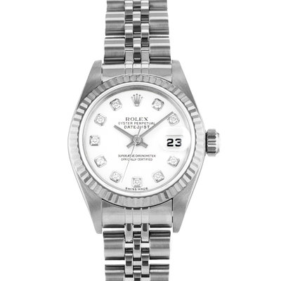Rolex Datejust 26 79174 White Dial 26