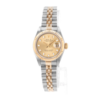 Rolex Datejust 69173G Champagne Dial 26