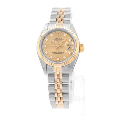 Rolex Datejust 26 69173 Champagne Dial 26