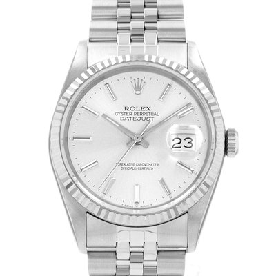 Rolex Datejust 16234 Silver Dial 36
