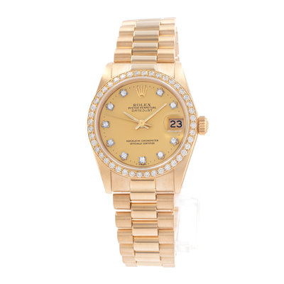 Rolex Datejust 31 68288G Champagne Dial 31