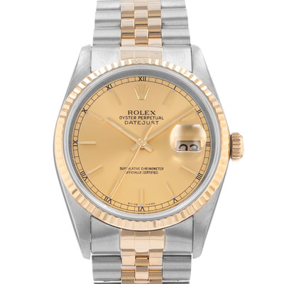 Rolex Datejust 36 16233 Champagne Dial 36