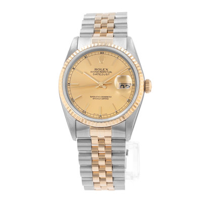 Rolex Datejust 36 16233 Champagne Dial 36
