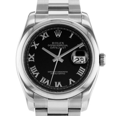 Rolex Datejust 36 116200 Black Dial 36