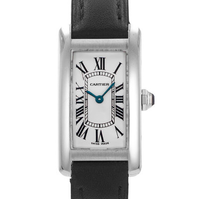 Cartier Tank Américaine 2489 Silver Dial 19