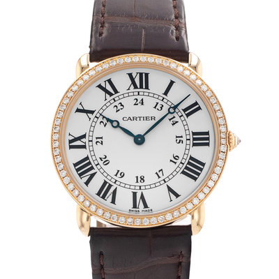 Cartier Ronde Louis  WR000451 2888 Silver Dial 36
