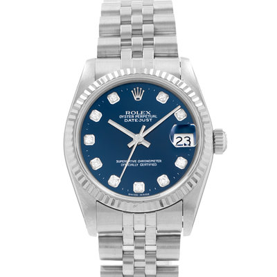 Rolex Datejust 68274  Blue Dial 31