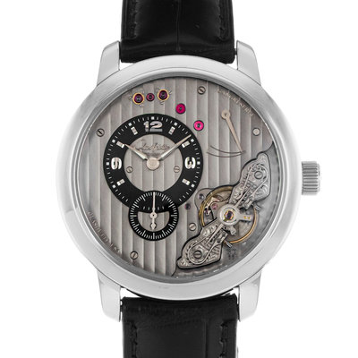 Glashutte Original PanoInverse 1-66-06-04-22-62 Grey Dial 42