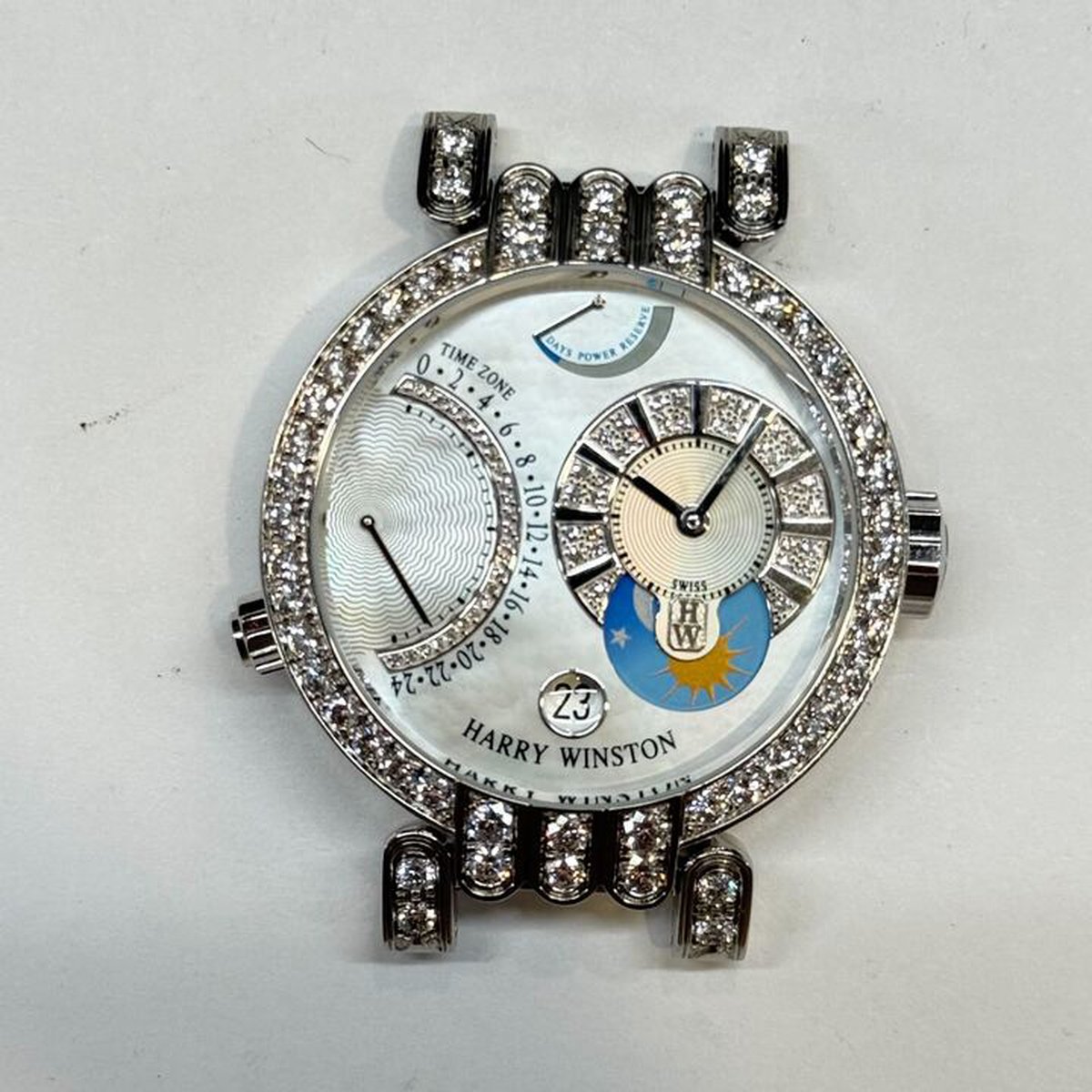 Harry Winston Premier 200-MMTZ39W Mother of pearl Dial 39