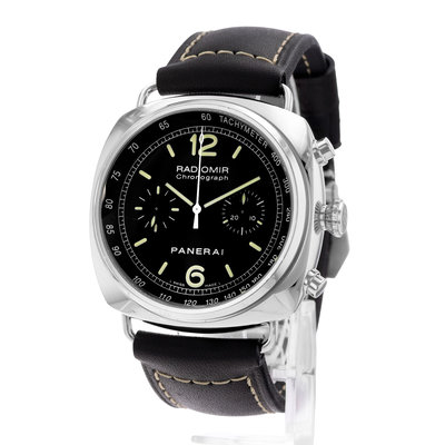 Panerai Radiomir Chronograph PAM00288 Black Dial 45