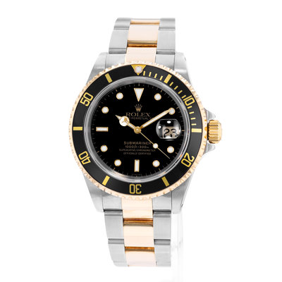 Rolex Submariner Date 16613 Black Dial 40