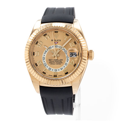 Rolex Sky-Dweller  326138 Champagne Dial 42