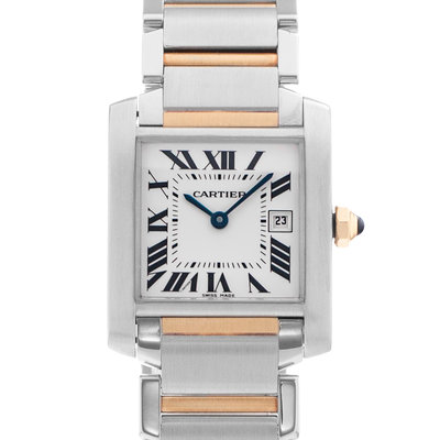 Cartier Tank Francaise W51012Q4 2465 Silver Dial 25