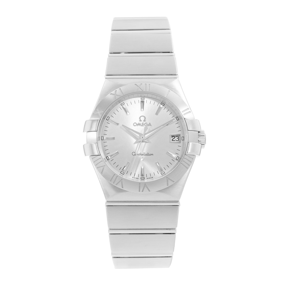 Omega Constellation 123.10.35.60.02.001 Silver Dial 35
