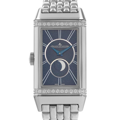 Jaeger-LeCoultre Reverso Duetto Q3358120  Blue Dial 40