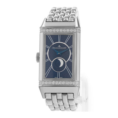 Jaeger-LeCoultre Reverso Duetto Q3358120  Blue Dial 40