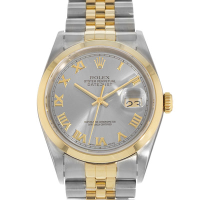 Rolex Datejust 36 16203 Grey Dial 36