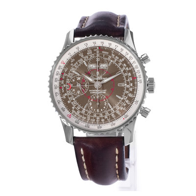 Breitling Montbrillant Datora A21330 Brown Dial 43