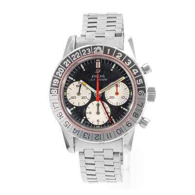 Enicar Enicar Sherpa 300 072-02-02A Black Dial 40