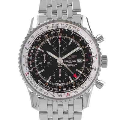 Breitling Navitimer World A24322 Black Dial 46