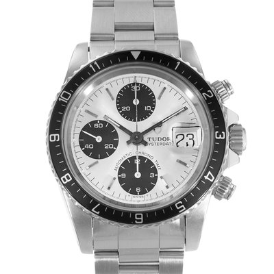 Tudor Oysterdate Big Block 79170 Silver Dial 40