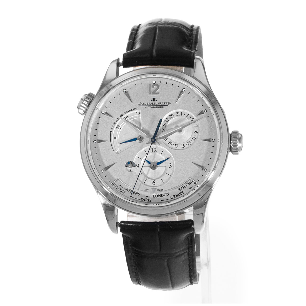 Jaeger-LeCoultre Master Geographic Q1428421 Silver Dial 39