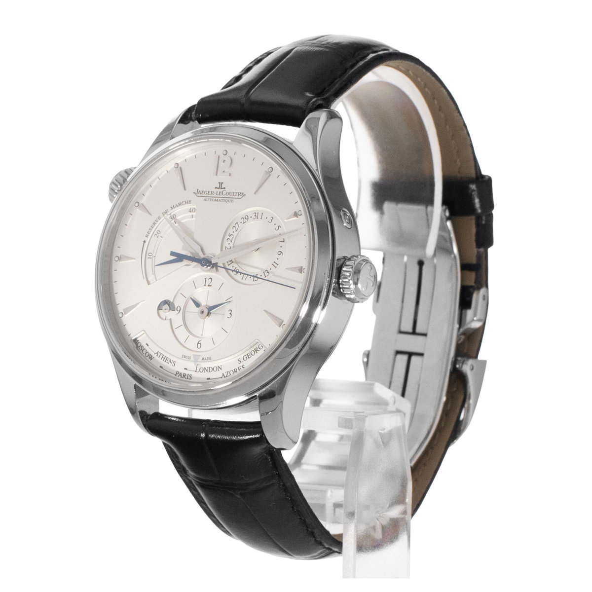 Jaeger-LeCoultre Master Geographic Q1428421 Silver Dial 39