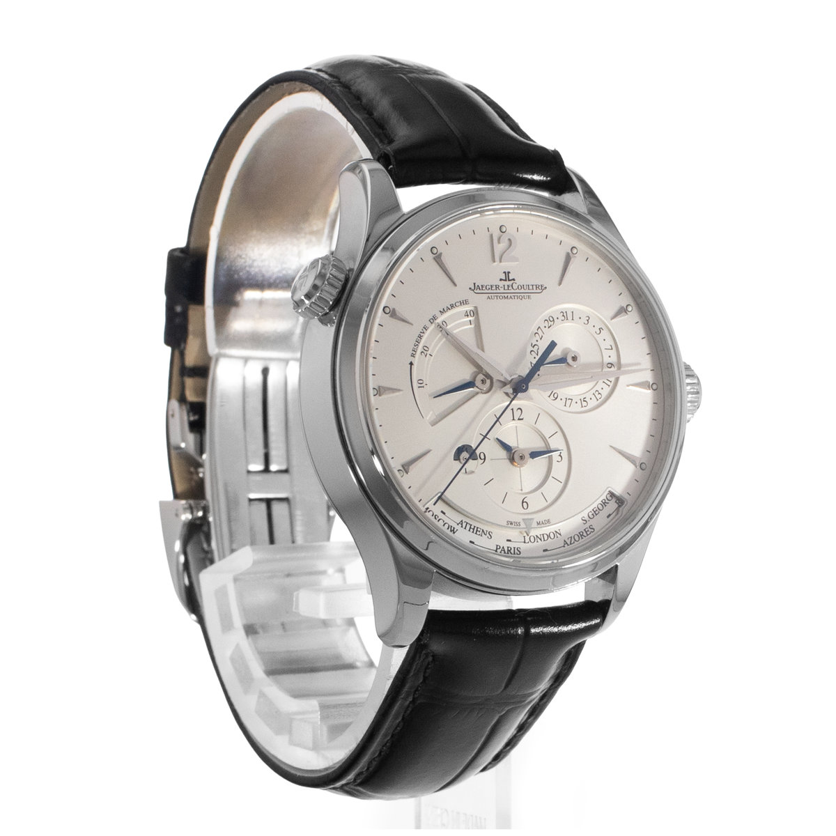 Jaeger-LeCoultre Master Geographic Q1428421 Silver Dial 39