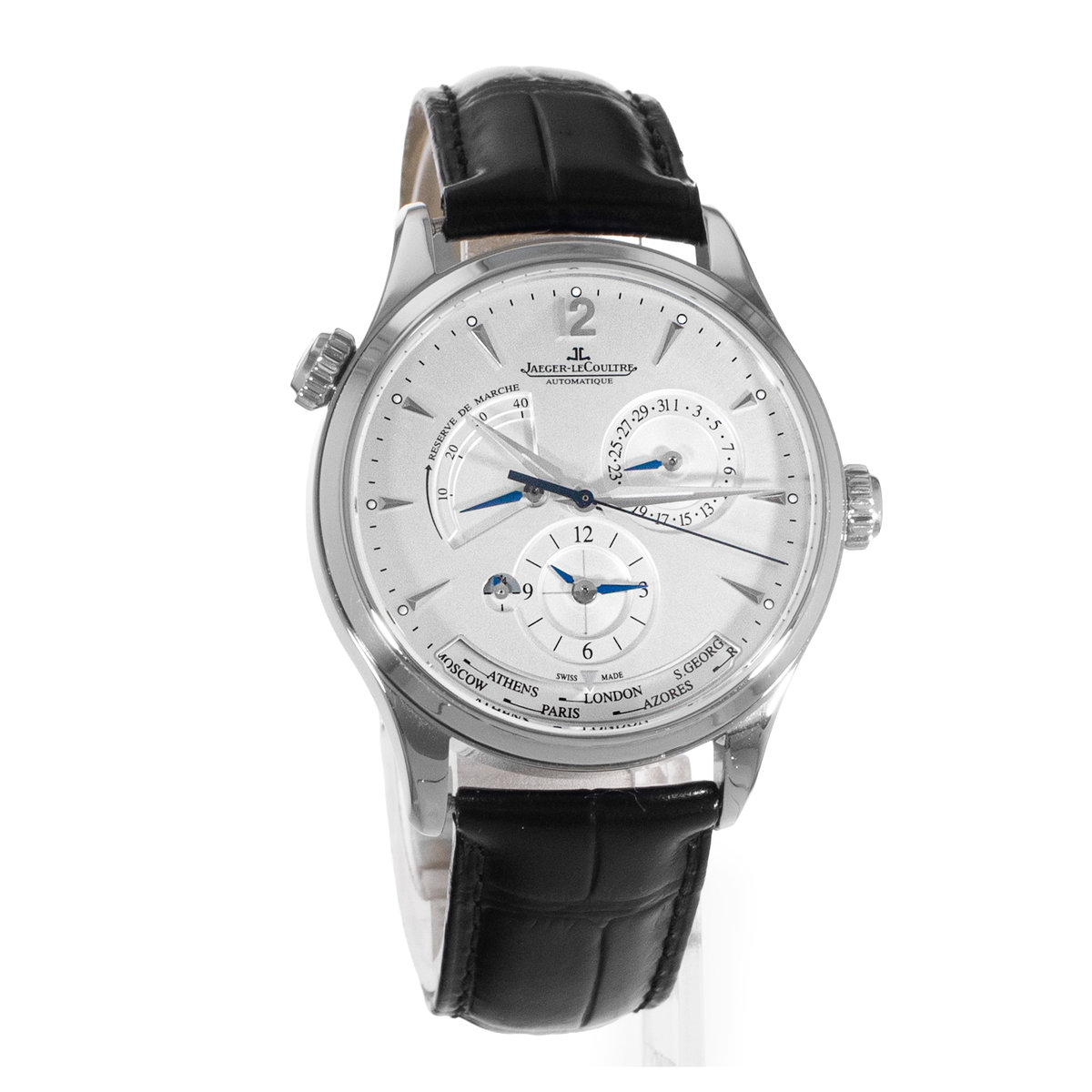 Jaeger-LeCoultre Master Geographic Q1428421 Silver Dial 39