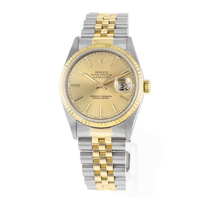 Rolex Datejust 36 16233 Champagne Dial 36