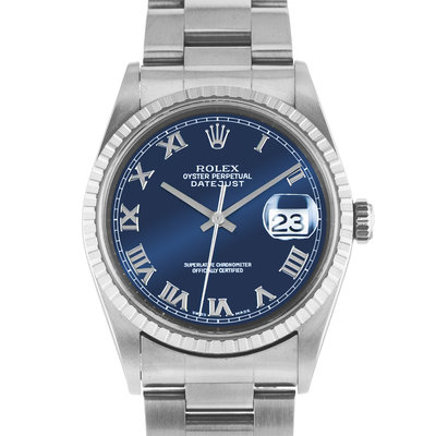 Rolex Datejust 36 16220 Blue Dial 36