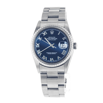 Rolex Datejust 36 16220 Blue Dial 36