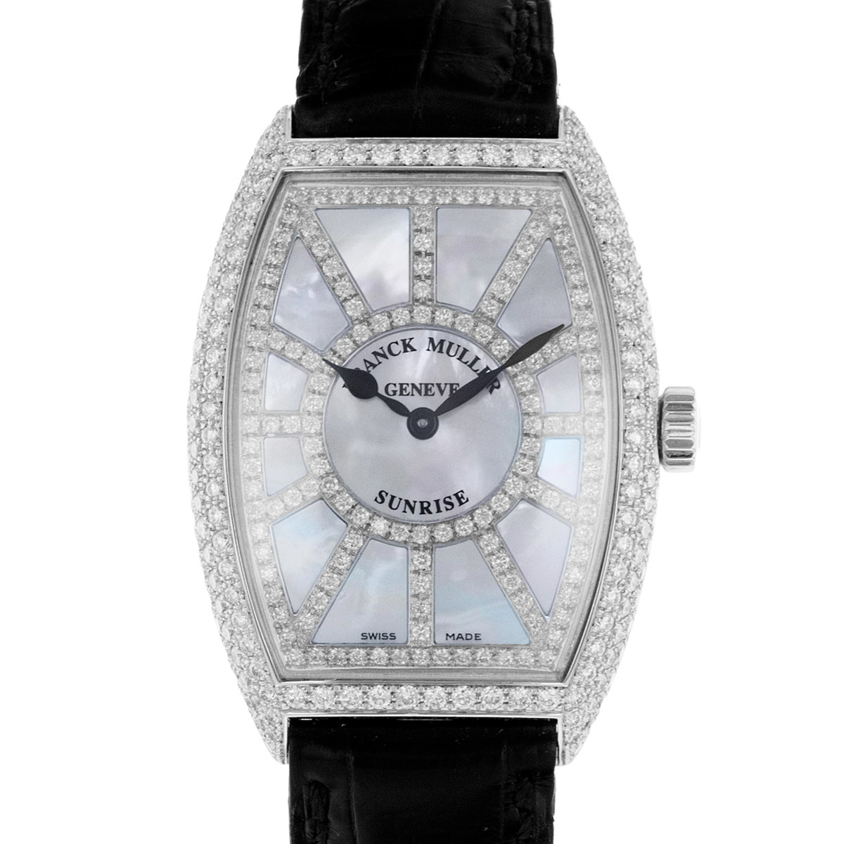 Franck Muller Sunrise 5852 QZ SNR D CD Mother of pearl Dial 32