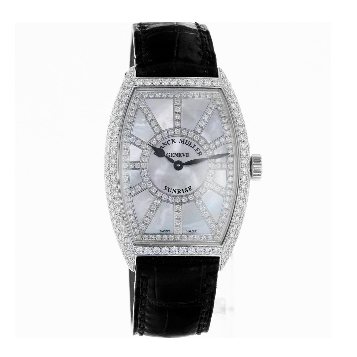 Franck Muller Sunrise 5852 QZ SNR D CD Mother of pearl Dial 32