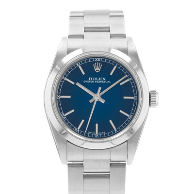 Rolex Oyster Perpetual 31 77080 Blue Dial 31