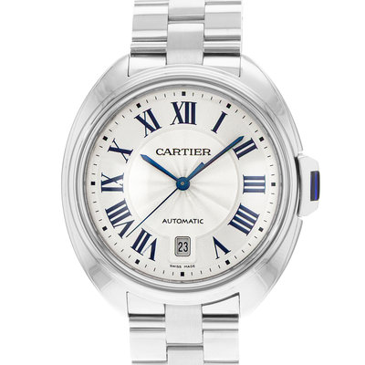 Cartier Cle WSCL0007 3850 Silver Dial 40