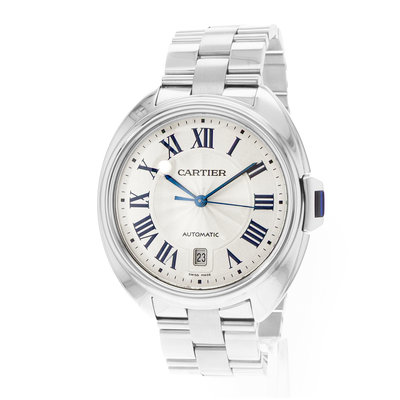 Cartier Cle WSCL0007 3850 Silver Dial 40