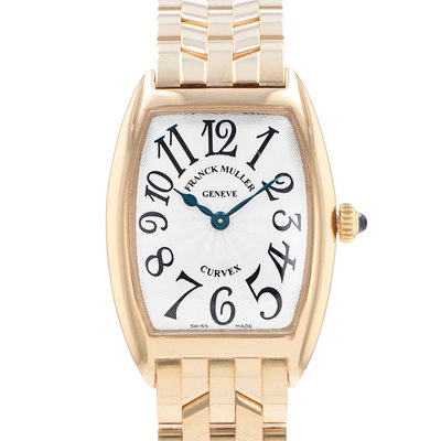 Franck Muller Cintree Curvex 1752 QZ Silver Dial 25