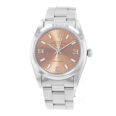 Rolex Air King 34 14000 Pink Dial 34