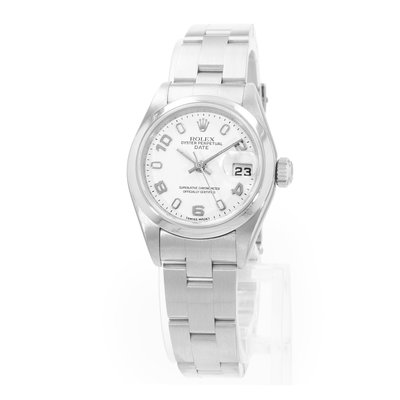 Rolex Oyster Perpetual Lady Date 79160 White Dial 26