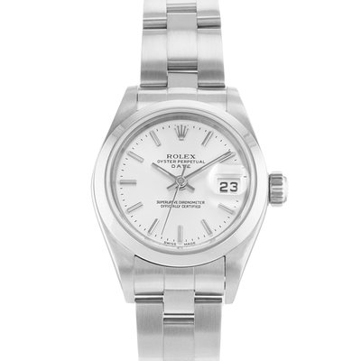 Rolex Oyster Perpetual Lady Date 79160 Silver Dial 26
