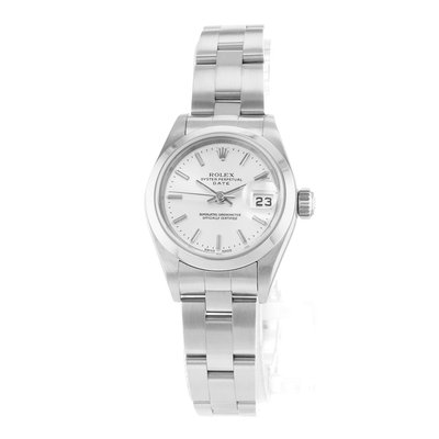 Rolex Oyster Perpetual Lady Date 79160 Silver Dial 26
