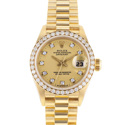 Rolex Datejust 26 69138 Champagne Dial 26