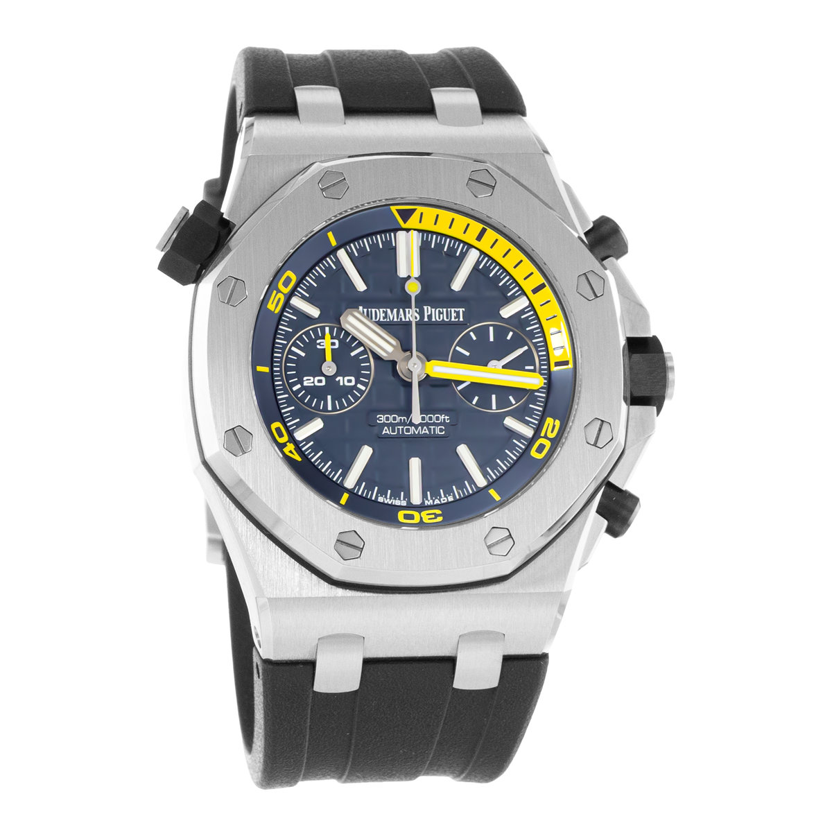 Audemars Piguet Royal Oak Offshore Diver Chronograph 26703ST.OO.A027CA.01 Blue Dial 42