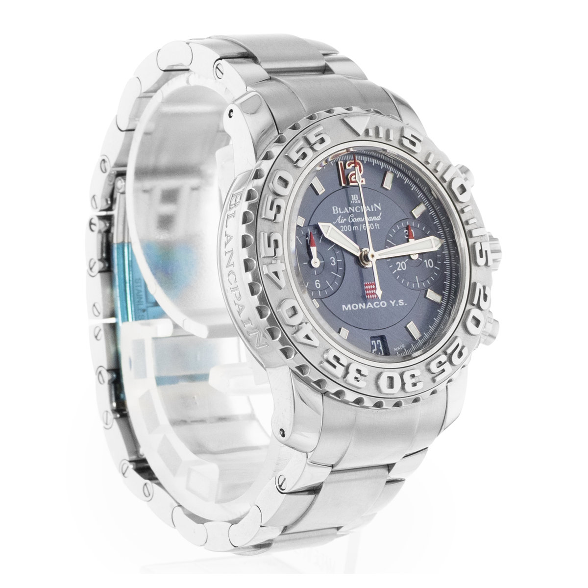 Blancpain Air Command Chronograph 2485F-1140-M71 Blue Dial 36