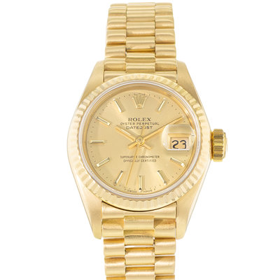 Rolex Datejust 26 69178 Champagne Dial 26