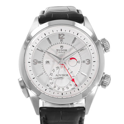Tudor Heritage Advisor 79620T Silver Dial 42